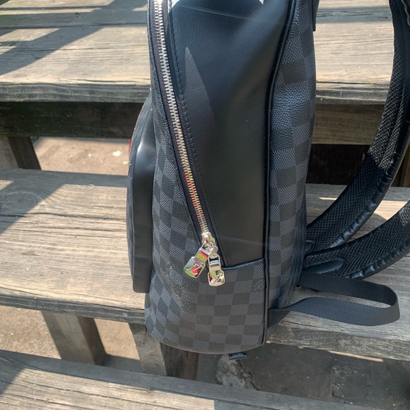 Louis Vuitton - JOSH BACKPACK LEATHER WEEKEND BAG - Picture 6 of 10